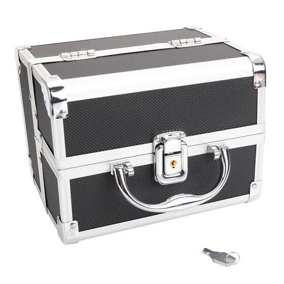 Ktaxon Portable Aluminum Makeup Storage Case Train