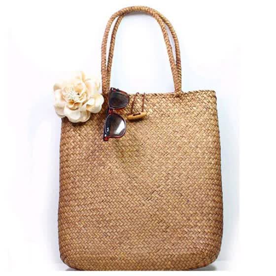 woven tote handbag