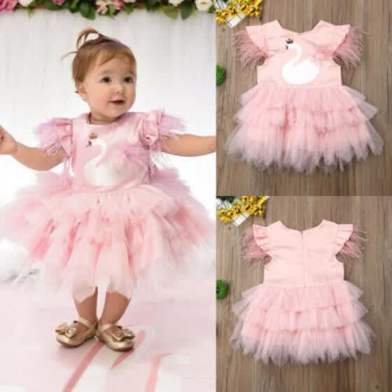 baby swan dress