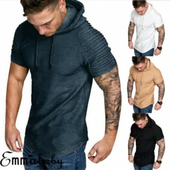 3xl short sleeve hoodie