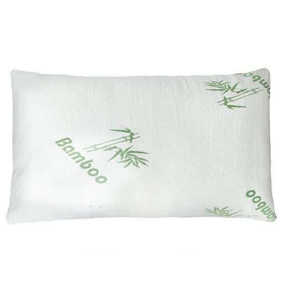 Shop Bamboo Memory Foam Bed Pillow King Size Hypoallergenic