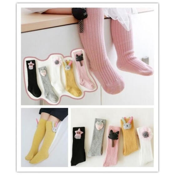 knee length socks for baby girl
