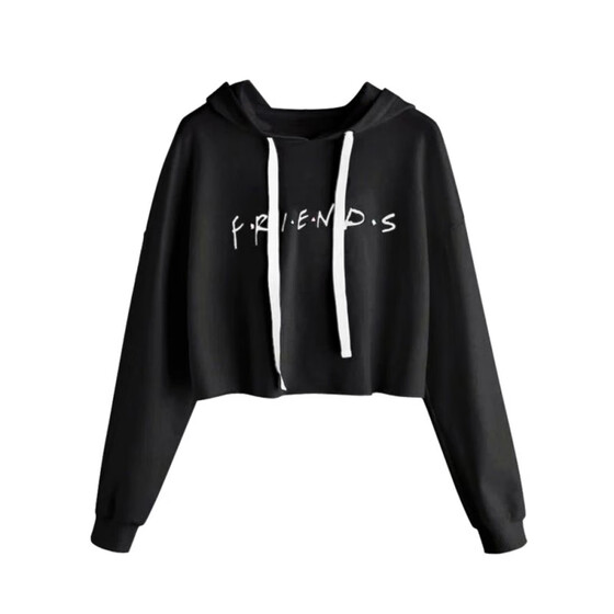 Domple Womens Pullover Drawstring Long Sleeve Hoodies Heart Printed Tops Fleece Sweatshirt