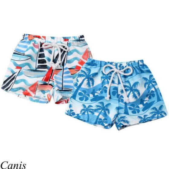 boys elastic waist shorts
