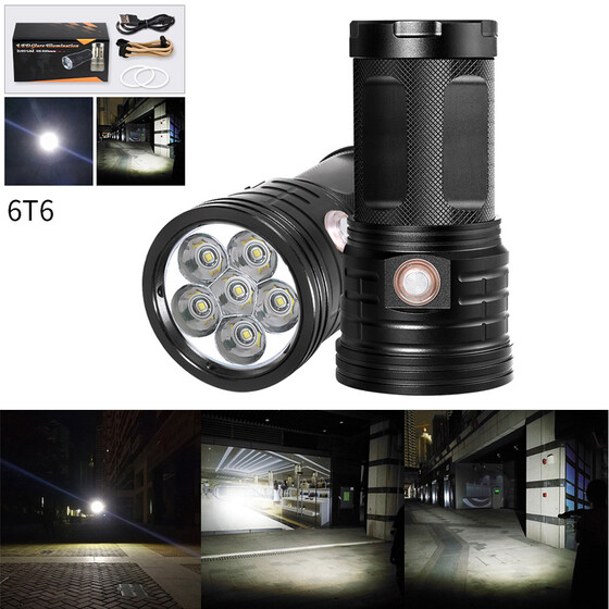 T6 LED Cycling Bike Bicycle Head Light Flashlight With 3 Modes Torch USB