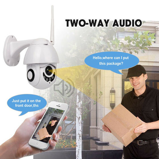 New 1080P HD 2.0MP Wi-Fi Night Vision Wireless IP Camera Remote Monitoring