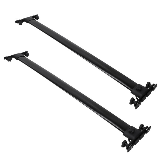 Top Roof Rack 43/" Cross Bars Kayak Ski Snowboard Bike with Lock Cargo Carrier 2x