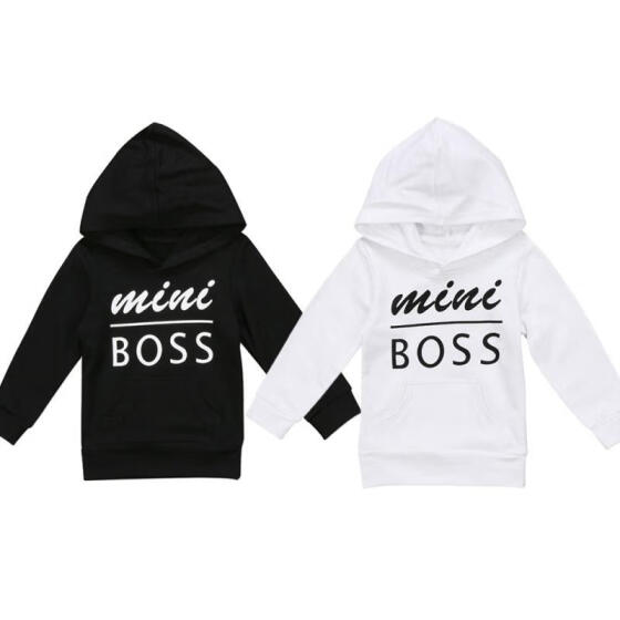 Newborn Baby Boy Girl Hoodies Tops Toddler Hooded Sweater Casual Outfits