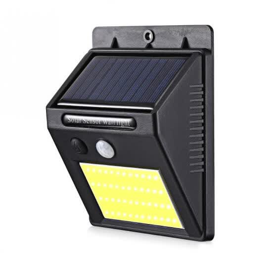 New 48 Cob Leds Solar Power Light Human Infrared Pir