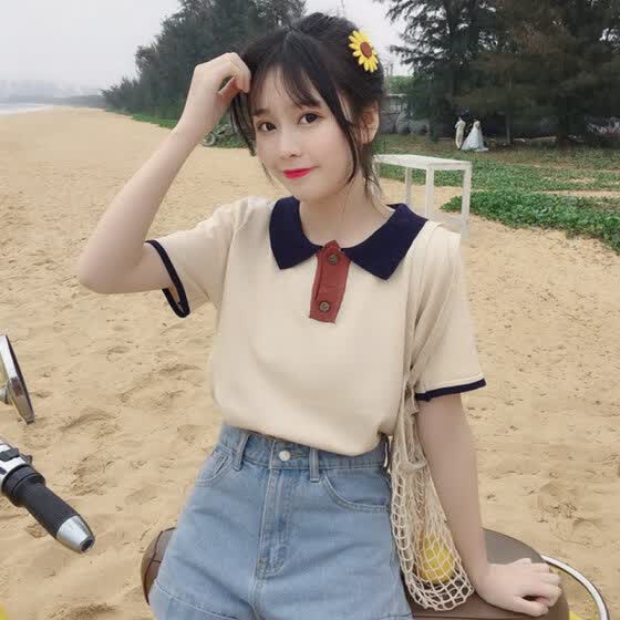 knitted t shirt women's