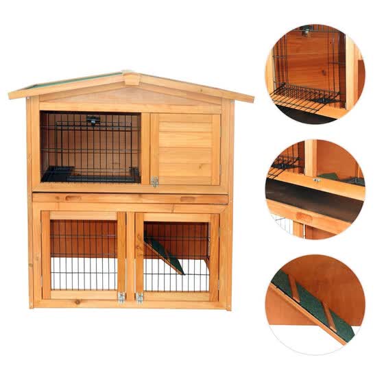 wooden rabbit chicken coops