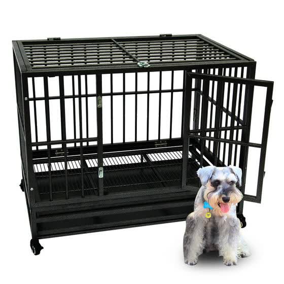 Shop Ktaxon 42 Dog Crate Kennel Heavy Duty Pet Cage Playpen