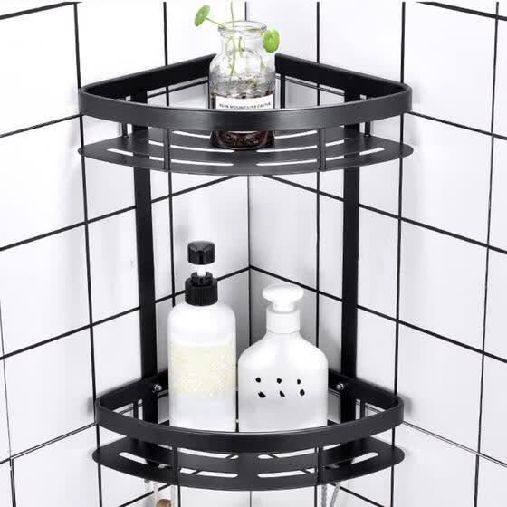 Greensen Double Layer Triangular Storage Basket Wall Hanging Corner Rack Bathroom Shelves With Hooks From Best Supplies On Jd Com Global Site Joy - Wall Mounted Corner Shelf With Hooks Greensen Double Layer Triangular Storage Basket Wall Hanging Corner Rack Bathroom Shelves With Hooks From Best Supplies On Jd Com Global Site Joy - Wall Mounted Corner Shelf With Hooks