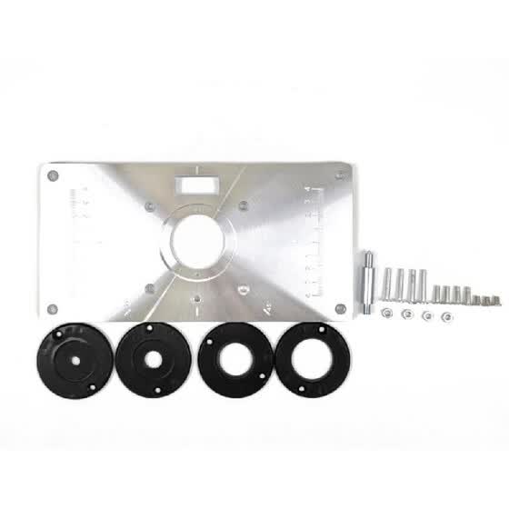 Shop Multifunctional Router Table Insert Plate Woodworking Benches