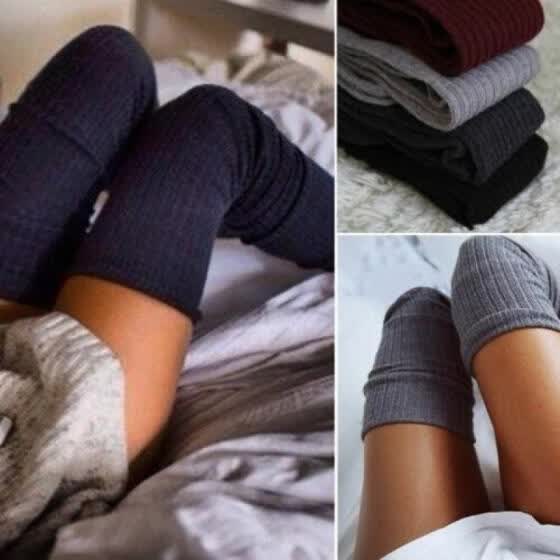 womens thick long socks