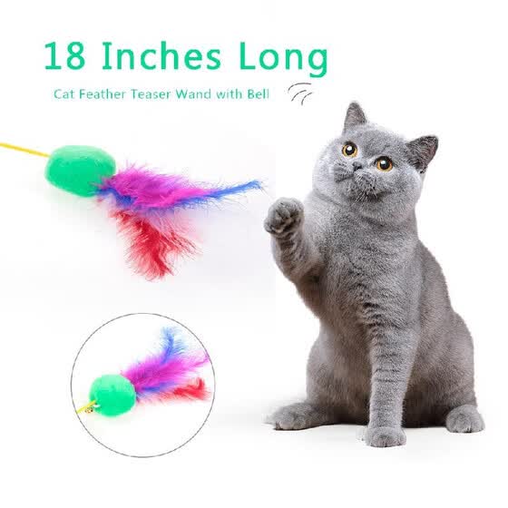 best cat feather toy