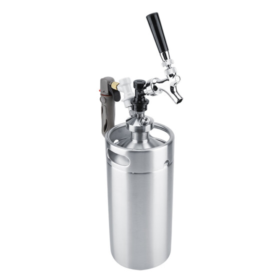 Shop Greensen 3 6l Portable Stainless Steel Keg With Faucet
