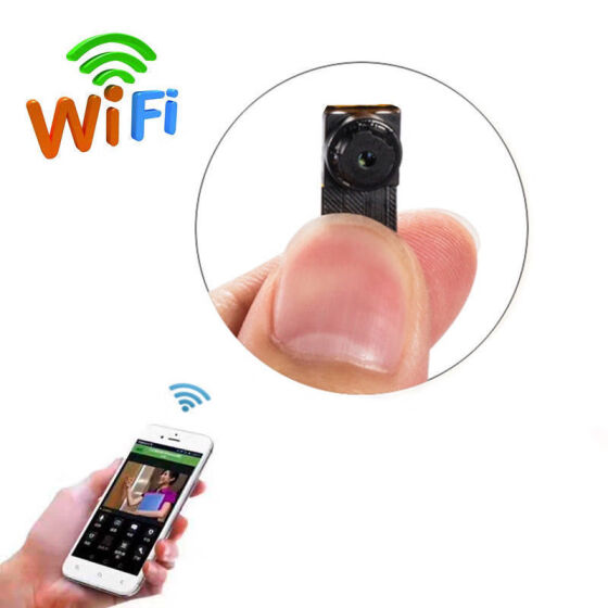 1080p HD wireless network spy WIFI IP mini hidden Pinhole camera recorder DVR