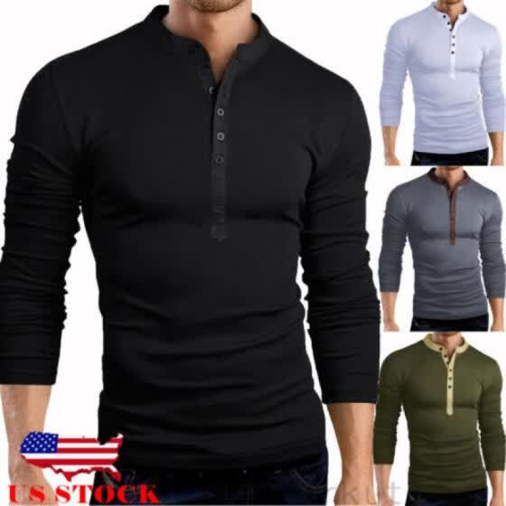 henley shirt muscle