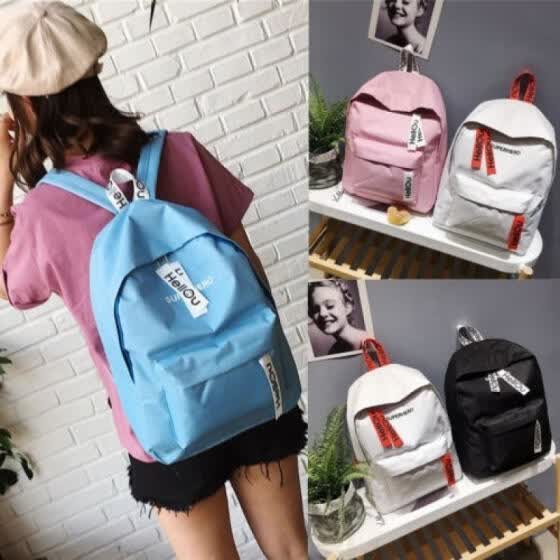 travel fashion girl backpack