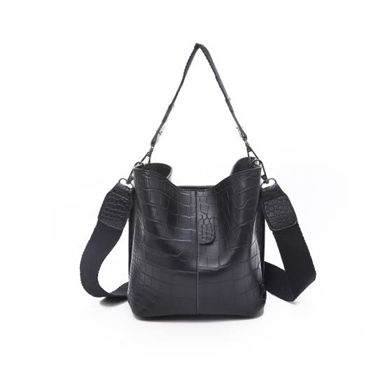 ladies leather bucket bags