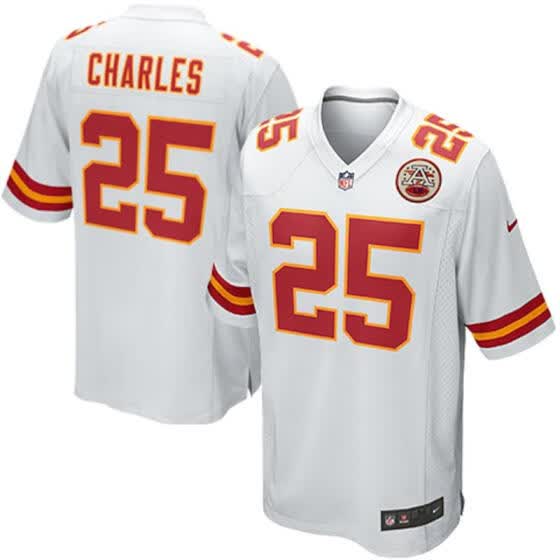 kansas city chiefs jamaal charles jersey