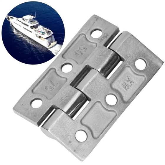 Shop Greensen 316 Stainless Steel Rectangular 5 Parts 6 Hole Hinge