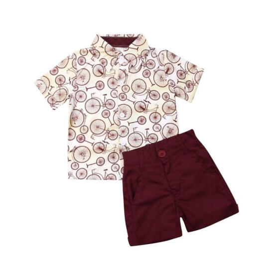 baby boy maroon dress shirt