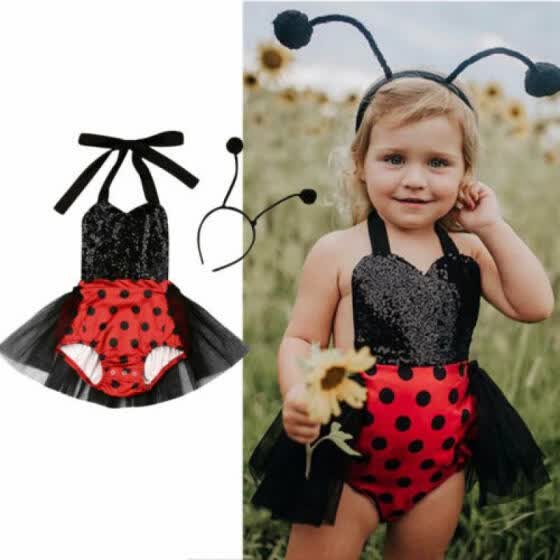 ladybug headband for baby