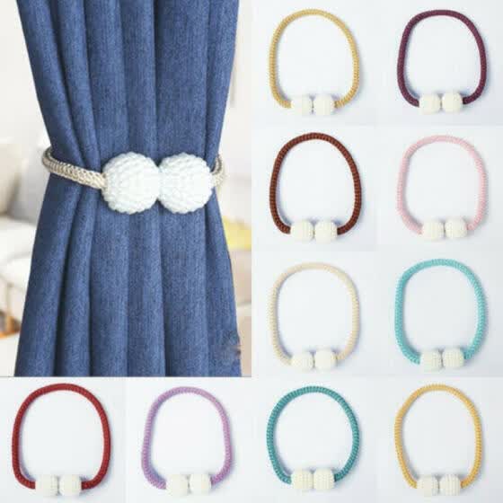 Shop 1pcs Magnetic Pearl Beads Curtain Tiebacks Tie Backs Buckle