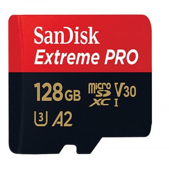 Tarjeta de memoria SanDisk Extreme Pro microsdxc 128gb 170mb//s v30 a2