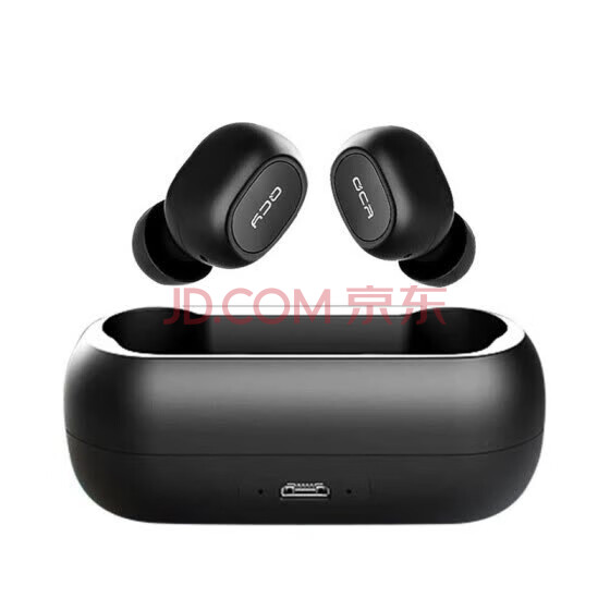QCY T1C/t1s/t2c/T1pro Mini Bluetooth Earphones with Mic Wireless Sports Headphones Noise Cancelling Headset and charging box