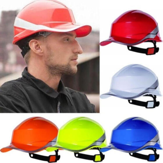 Delta Plus DIAMOND V Safety Hard Hat Helmet Qty Discounts ABS Baseball Cap