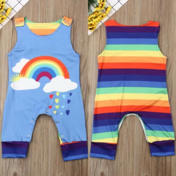 rainbow outfit for baby boy