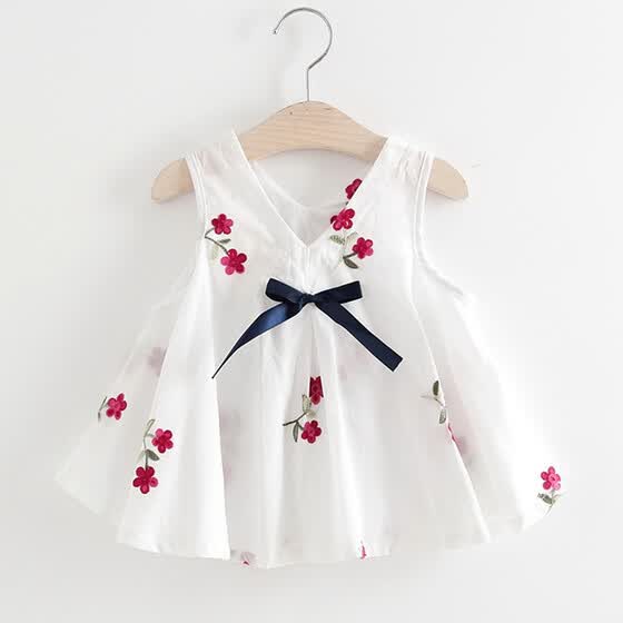 embroidered dress baby girl