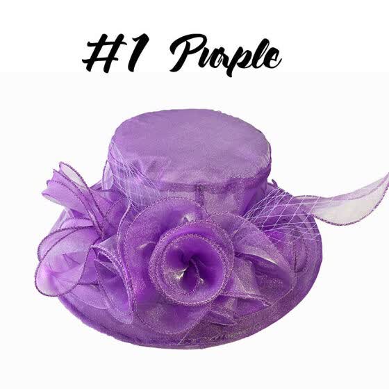 purple wedding hats online