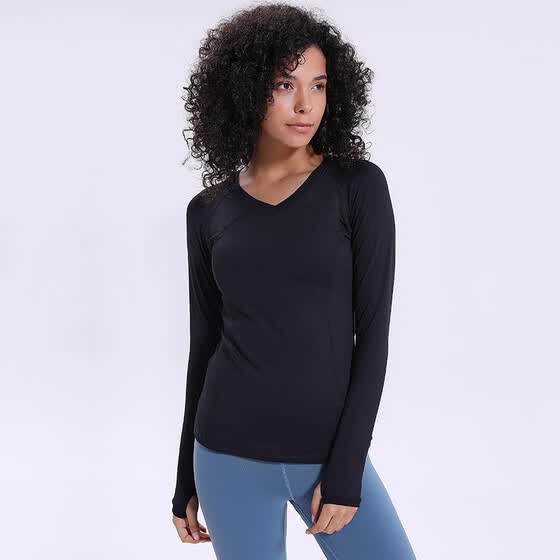 training tops with thumb holes