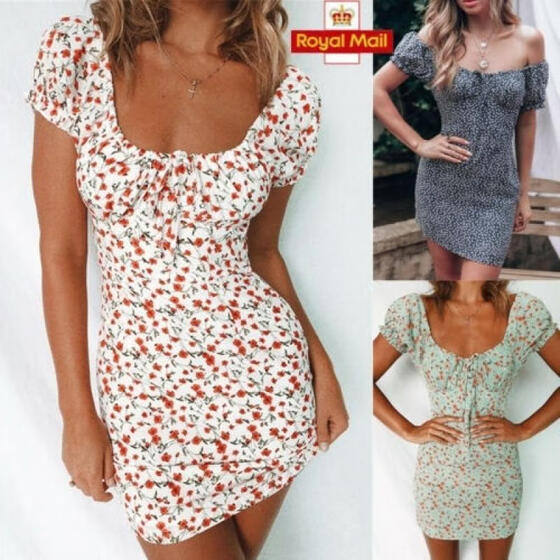 Bodycon Bandage Hoodies Mini Dress Damen Tops Size 6-14 Pullover Summer Slim