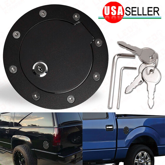 Fuel Gas Door w//Lock for Ford Excursion Expedition F250 F350 Super Duty Lincoln Navigator