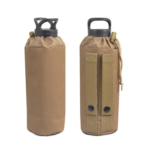 Outdoor Tactical Military Molle System Water Bottle Bag Kettle Pouch Holder JD