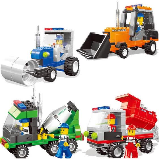 LOZ Transformed Series Weight Lifting Car Kids Puzzle Mini Block Brick Toy w//Box
