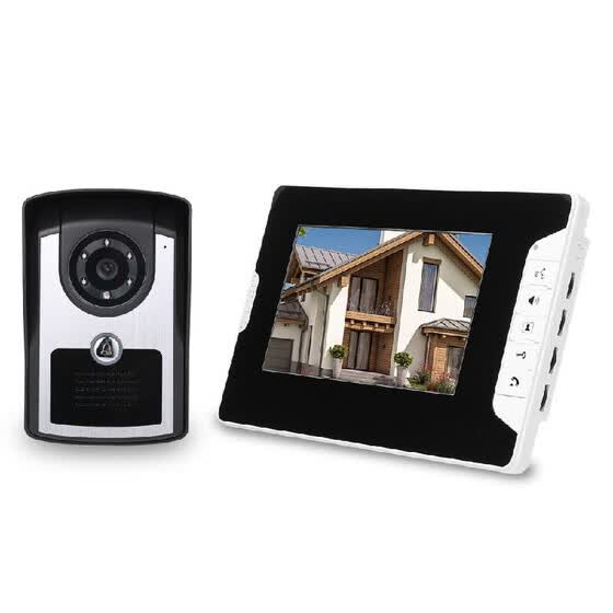 Shop 7 Inch Monitor Hd Camera Video Door Phone Doorbell Intercom
