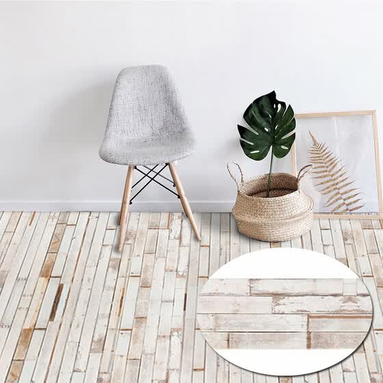 Self Adhesive Floor Tile Wood Sticker Diy Living Room