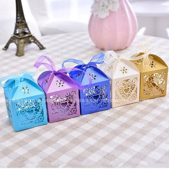 Laser Cut Candy Box Gift Boxes