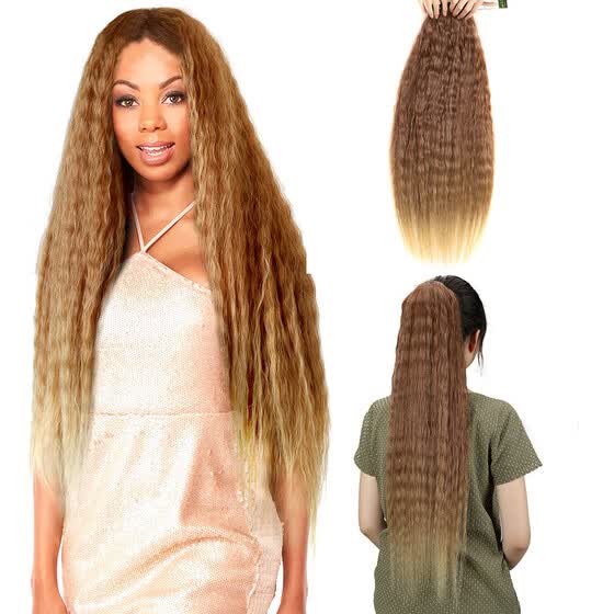Shop Noble Kinky Straight Hair Ombre Hair Bundles 1 Pcs 28 32