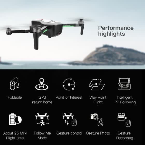 sg906 4k gps rc drone