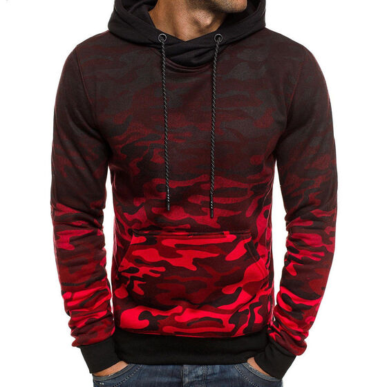 Men/'s Slim Hoodie Winter Warm Hooded Sweatshirt Coat Jacket Outwear Sweater HOT