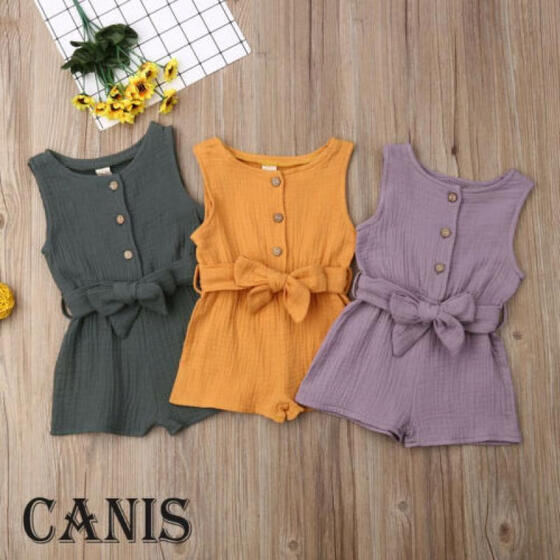 Infant Newborn Baby Girl Casual Romper Bodysuit Jumpsuit Outfits Clothes Sunsuit