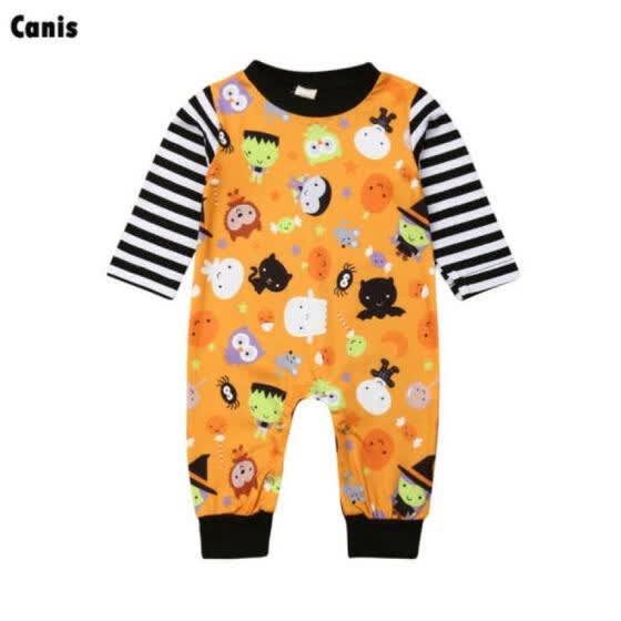 New Born Baby Halloween Clothes Boy Rompers Kids Costume For Girl fant Jumpsuit