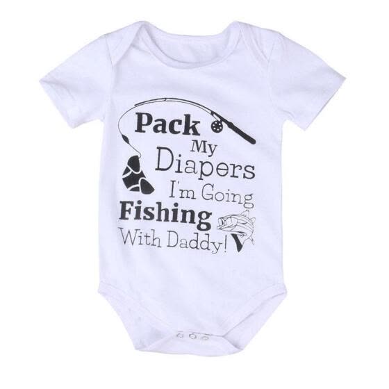 newborn baby boy fishing clothes